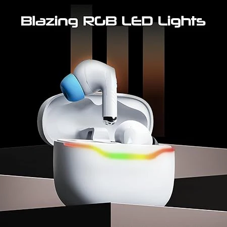 boAt Immortal 125 | Gaming Wireless Earbuds with BEAST™️Mode, 40 Hours Playback, ENx™ Technology, RGB LED lights - Image 10