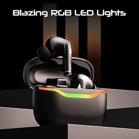 boAt Immortal 125 | Gaming Wireless Earbuds with BEAST™️Mode, 40 Hours Playback, ENx™ Technology, RGB LED lights - Image 8
