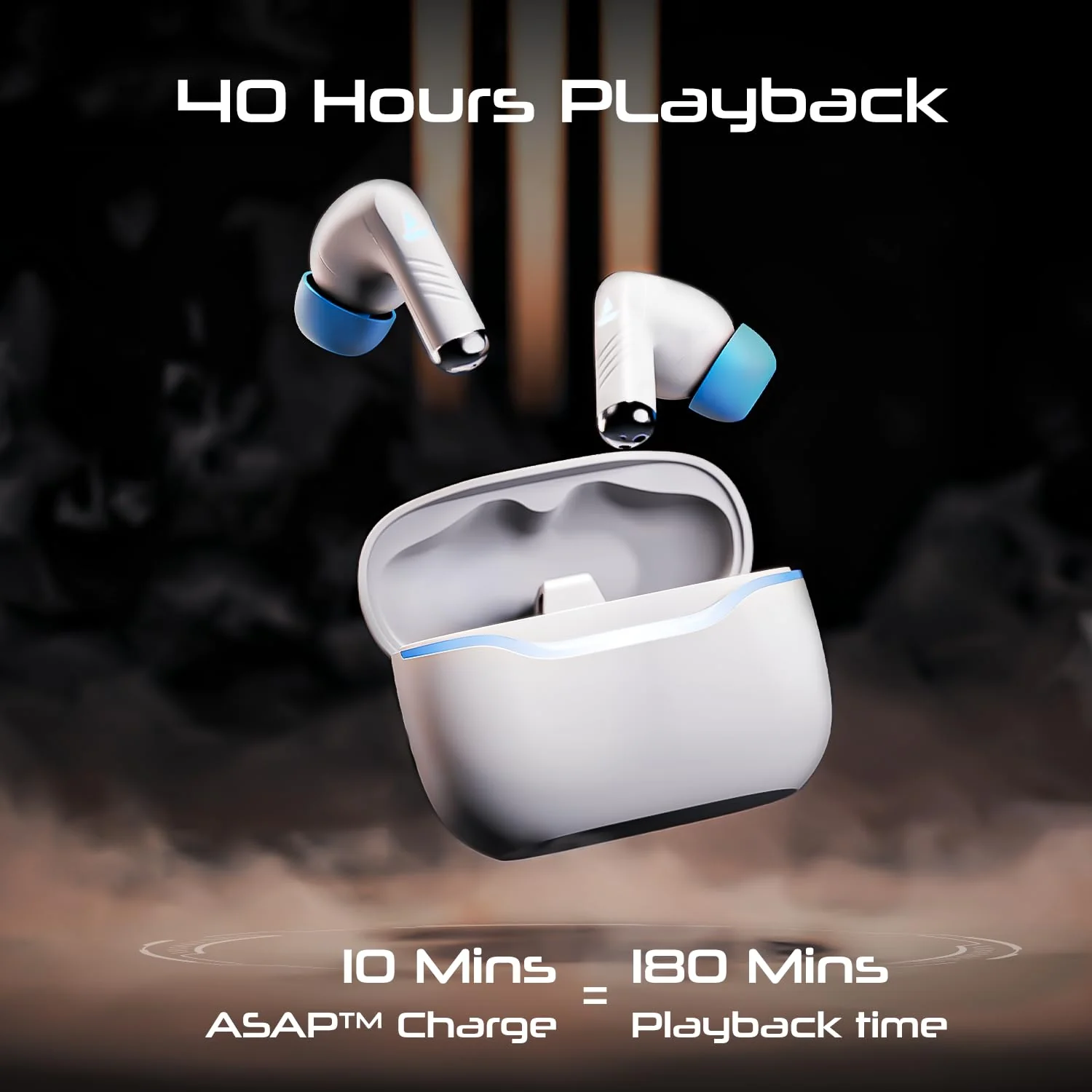 boAt Immortal 125 | Gaming Wireless Earbuds with BEAST™️Mode, 40 Hours Playback, ENx™ Technology, RGB LED lights - Image 9