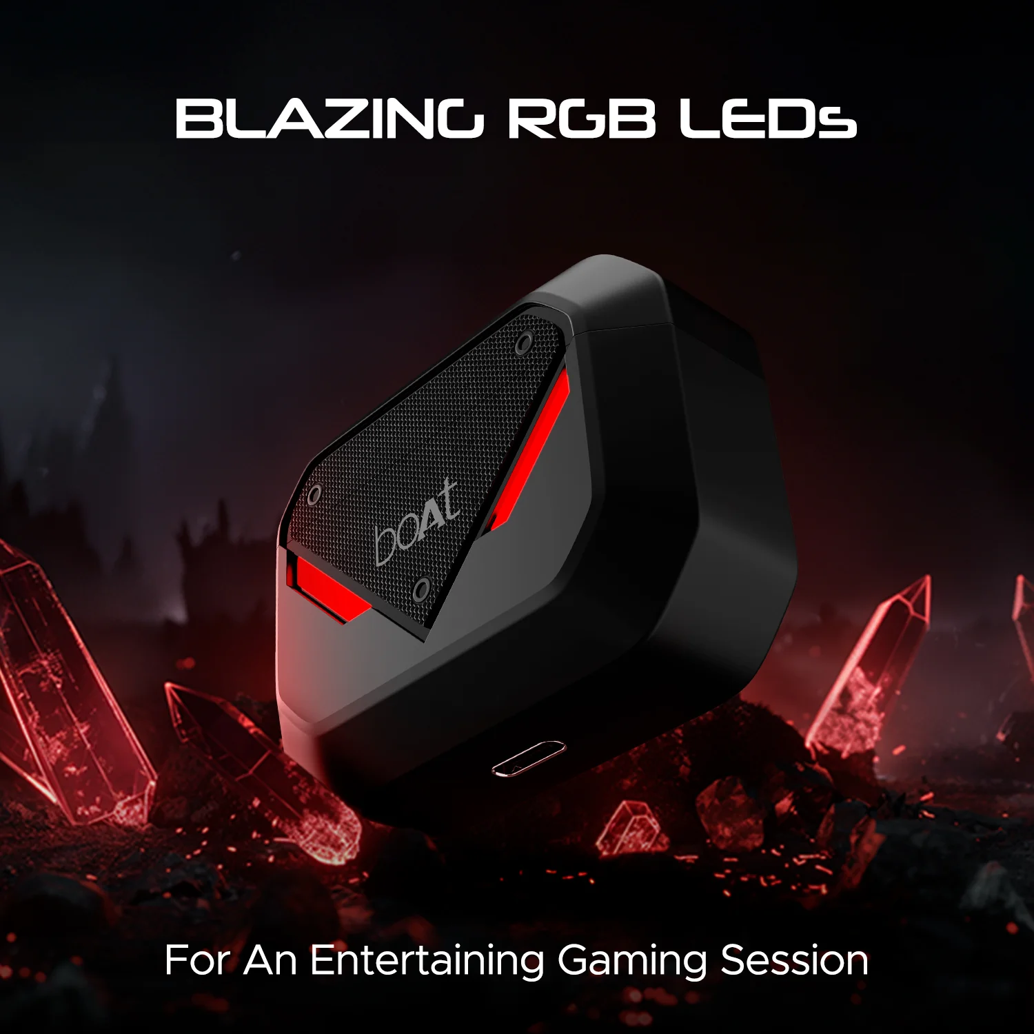 boAt Immortal 158 | Bluetooth Gaming Wireless Earbuds with BEAST™Mode, ENx™ with Quad Mics, ASAP™ Charge - Image 7