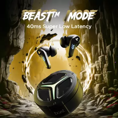 boAt Immortal 171 | Wireless Gaming Earbuds 40ms Low Latency with BEAST™ Mode, 40 Hours Gameplay, IPX5 Water, BT v5.3 - Image 10