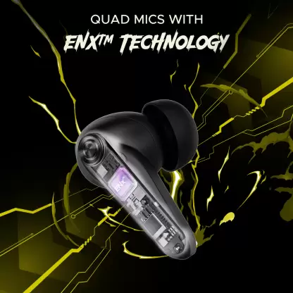 boAt Immortal 171 | Wireless Gaming Earbuds 40ms Low Latency with BEAST™ Mode, 40 Hours Gameplay, IPX5 Water, BT v5.3 - Image 7