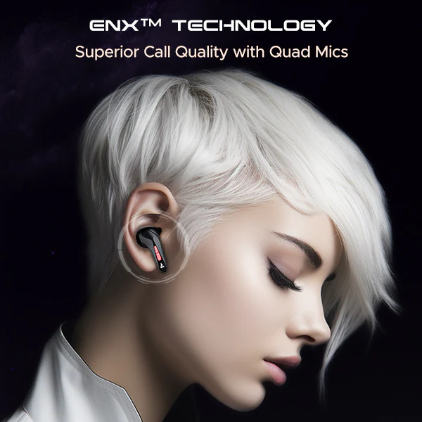boAt Immortal 201 | Bluetooth Gaming Wireless Earbuds with 40ms BEAST™ Mode, Real RGB Lights, boAt Signature Sound - Image 4