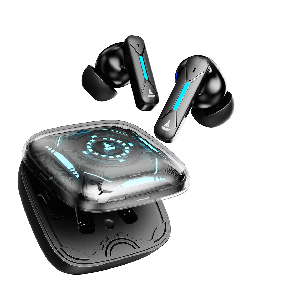 boAt Immortal Airspeed Pro | Bluetooth Gaming Wireless Earbuds with 40ms BEAST™ Mode, Up to 32dB ANC, ENx™ Tech - Image 2
