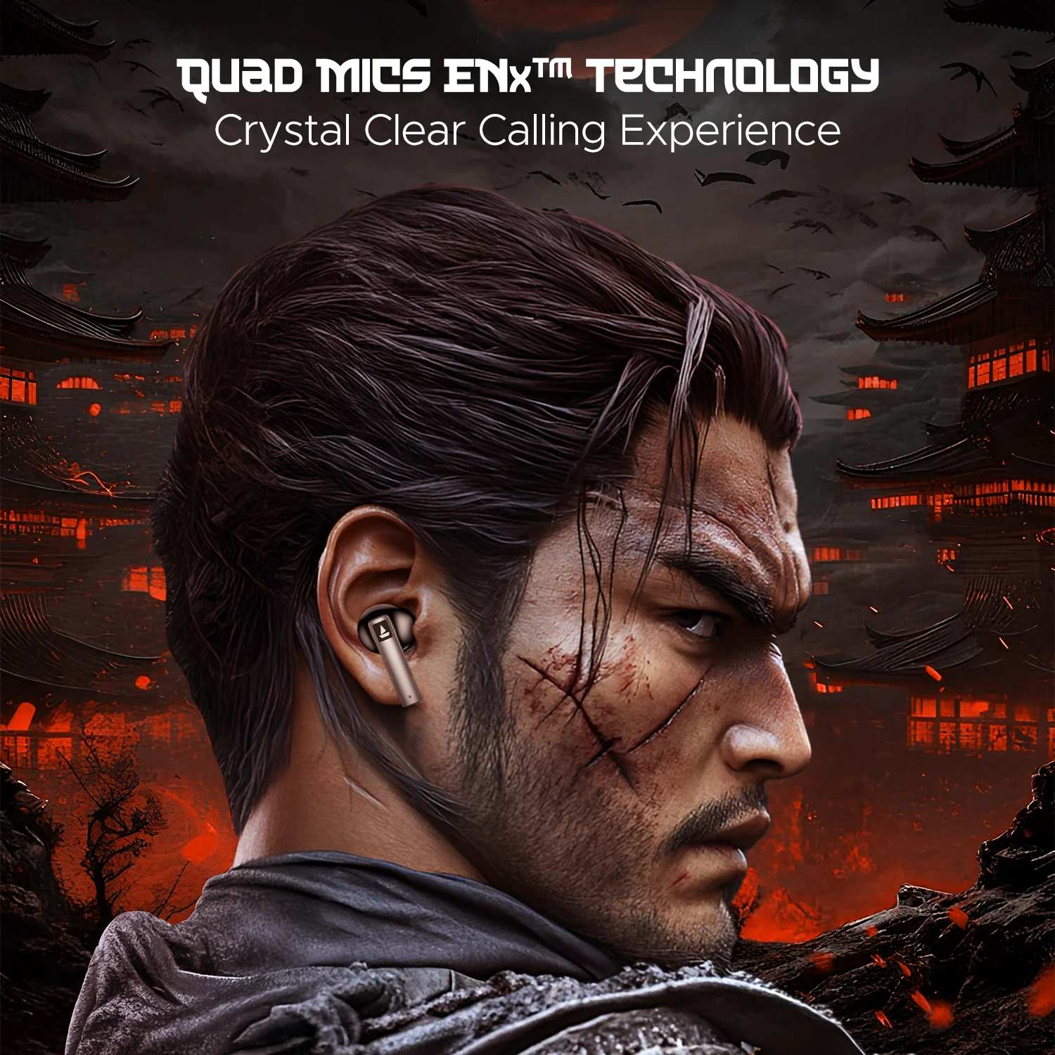 boAt Immortal katana Blade 2.0 | Bluetooth Gaming Wireless Earbuds with BEAST™Mode, Dynamic RGB LEDs, 70 Hours Playback - Image 5