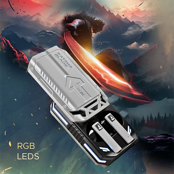 boAt Immortal Katana Blade | Bluetooth Gaming Wireless Earbuds with 50 Hours Playback, Dynamic RGB LEDs, BEAST™️Mode - Image 13