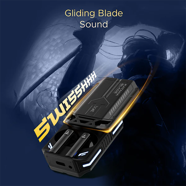 boAt Immortal Katana Blade | Bluetooth Gaming Wireless Earbuds with 50 Hours Playback, Dynamic RGB LEDs, BEAST™️Mode - Image 8