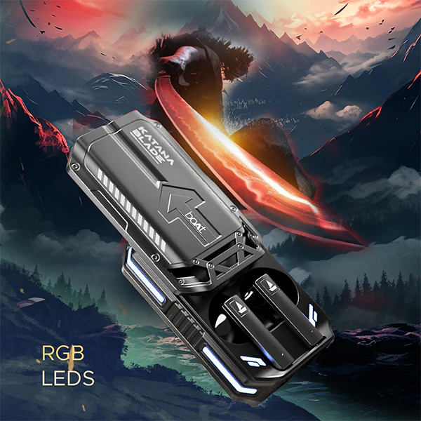 boAt Immortal Katana Blade | Bluetooth Gaming Wireless Earbuds with 50 Hours Playback, Dynamic RGB LEDs, BEAST™️Mode - Image 9