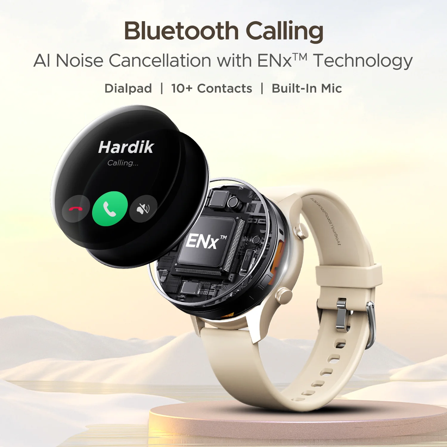 boAt Lunar Call Plus | Premium Smartwatch with Bluetooth Calling,  1.43" (3.63cm) AMOLED display, SpO2 Monitoring, 100+ Sports Modes - Image 13