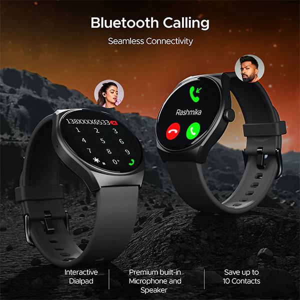 boAt Lunar Comet | HD Display 1.39" (3.53 cm) Smartwatch with Bluetooth Calling, Functional Crown, 100+ Sports Modes - Image 11