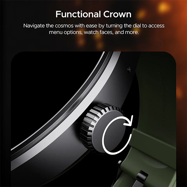 boAt Lunar Comet | HD Display 1.39" (3.53 cm) Smartwatch with Bluetooth Calling, Functional Crown, 100+ Sports Modes - Image 13