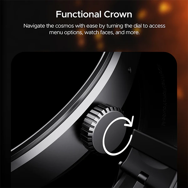 boAt Lunar Comet | HD Display 1.39" (3.53 cm) Smartwatch with Bluetooth Calling, Functional Crown, 100+ Sports Modes - Image 7