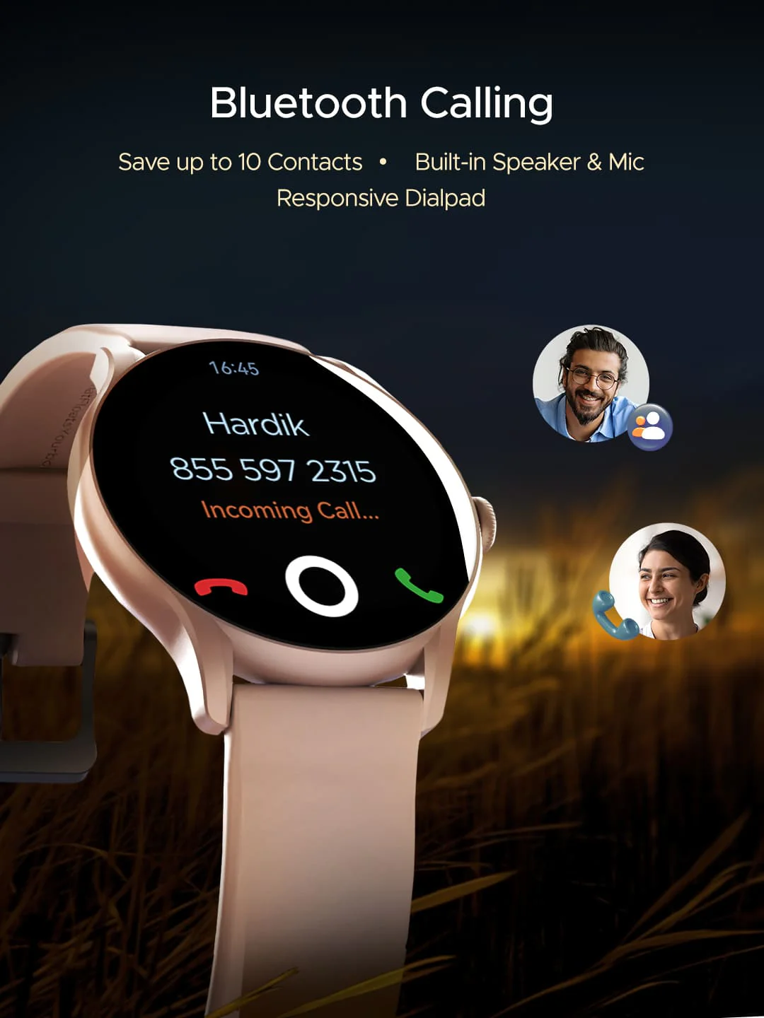 boAt Lunar Connect Ace | Round AMOLED Display Smartwatch with 1.43" (3.63 cm) Screen, Bluetooth Calling, 100+ Sports Modes - Image 10