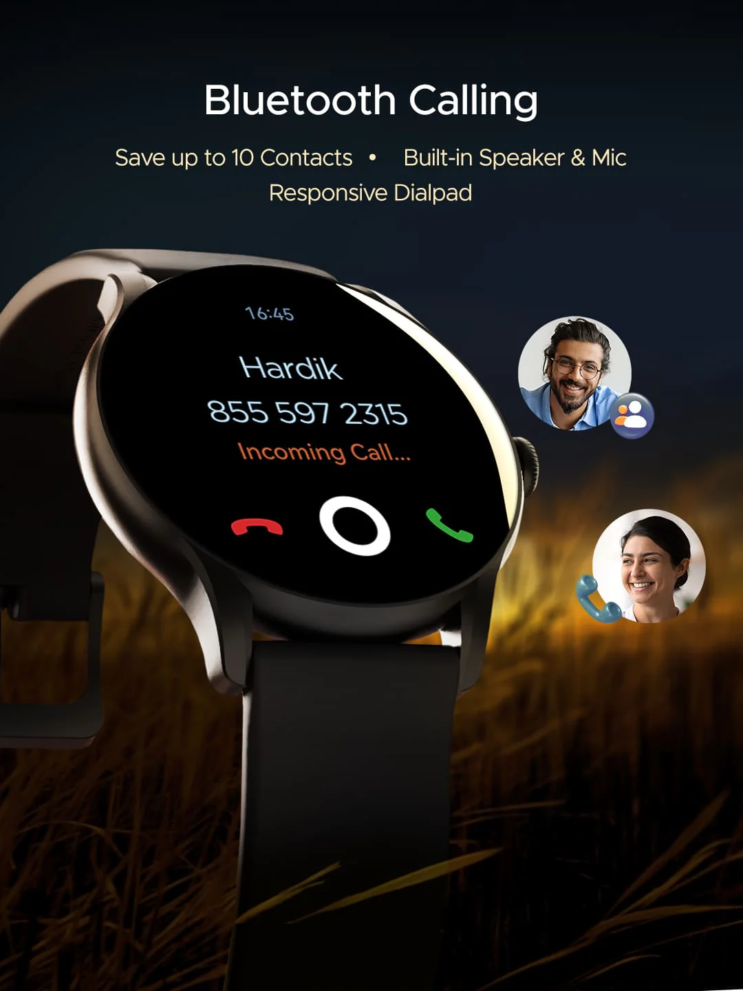 boAt Lunar Connect Ace | Round AMOLED Display Smartwatch with 1.43" (3.63 cm) Screen, Bluetooth Calling, 100+ Sports Modes - Image 15