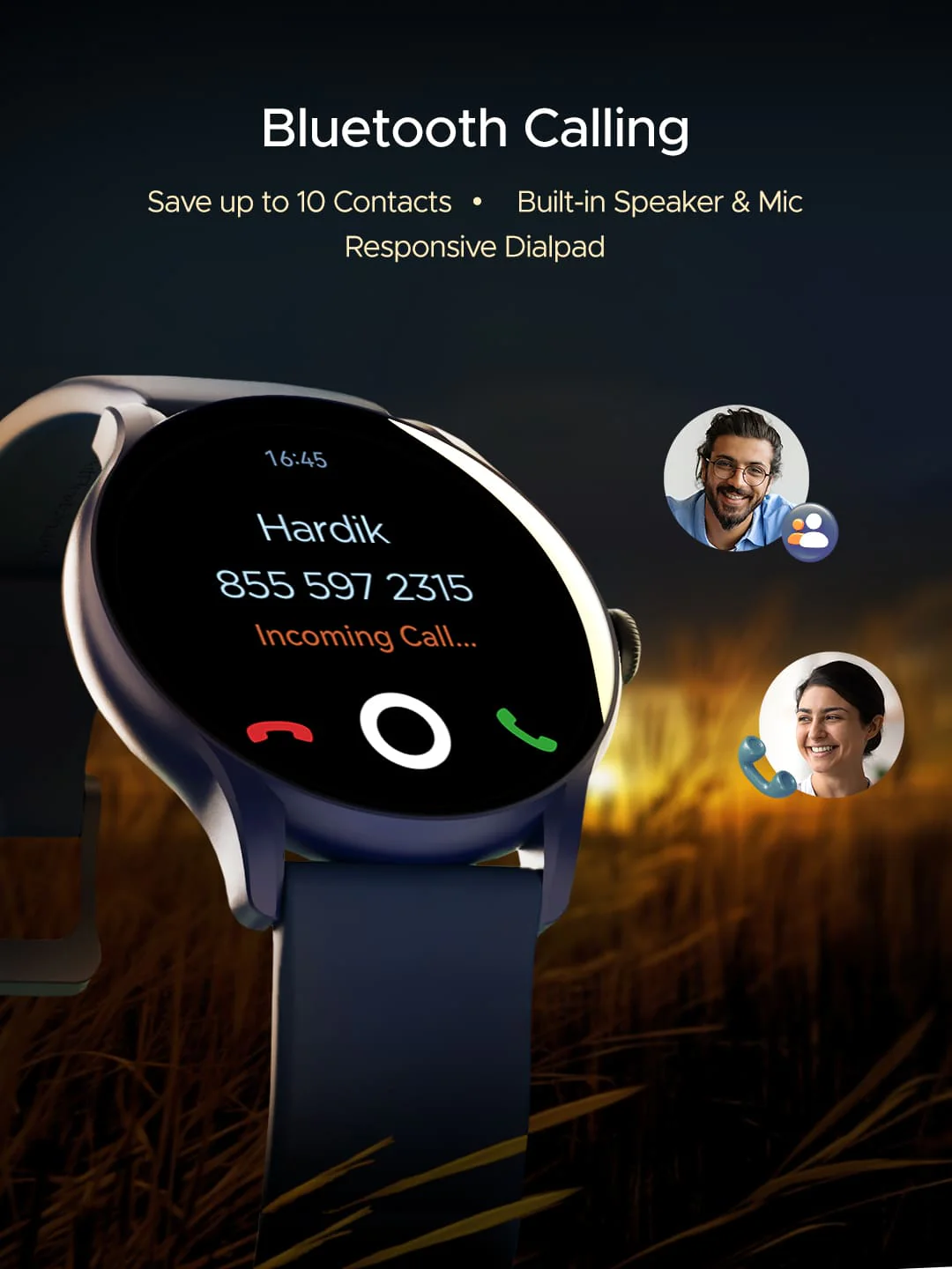 boAt Lunar Connect Ace | Round AMOLED Display Smartwatch with 1.43" (3.63 cm) Screen, Bluetooth Calling, 100+ Sports Modes - Image 20