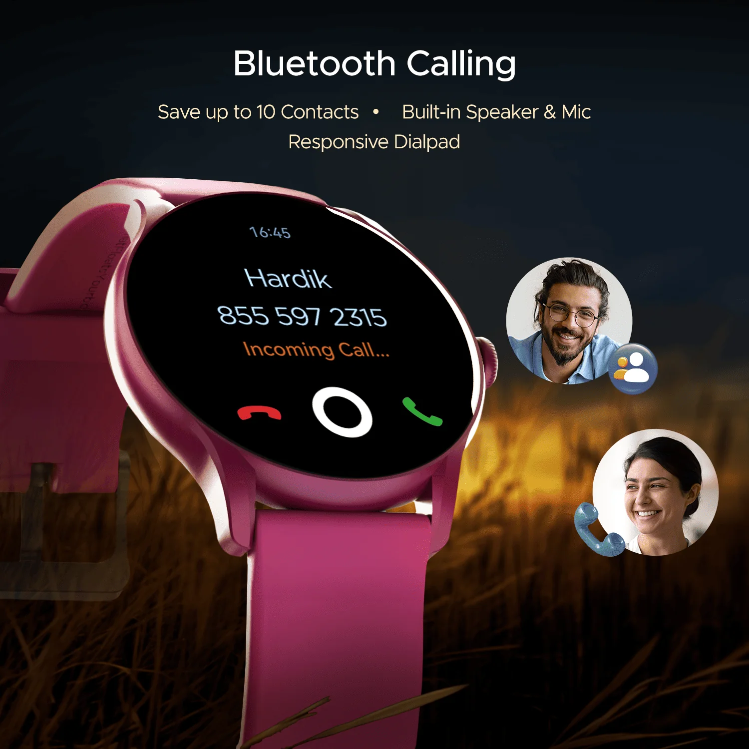 boAt Lunar Connect Ace | Round AMOLED Display Smartwatch with 1.43" (3.63 cm) Screen, Bluetooth Calling, 100+ Sports Modes - Image 41