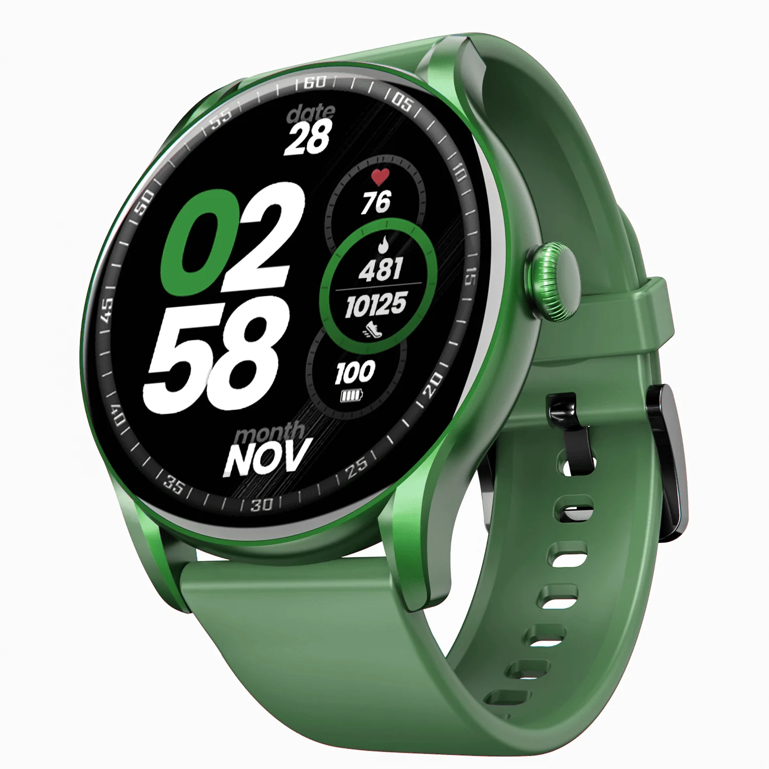 boAt Lunar Connect Ace | Round AMOLED Display Smartwatch with 1.43" (3.63 cm) Screen, Bluetooth Calling, 100+ Sports Modes - Image 8