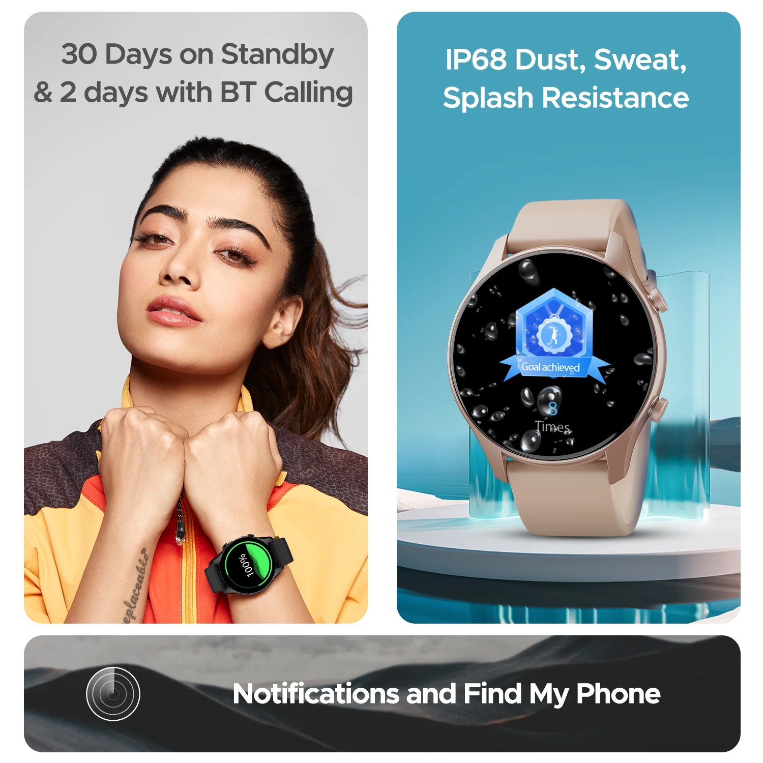 boAt Lunar Connect Plus | Bluetooth Calling Smartwatch with AI Noise Cancellation, 1.43" (3.63 cm) Round AMOLED Display - Image 10