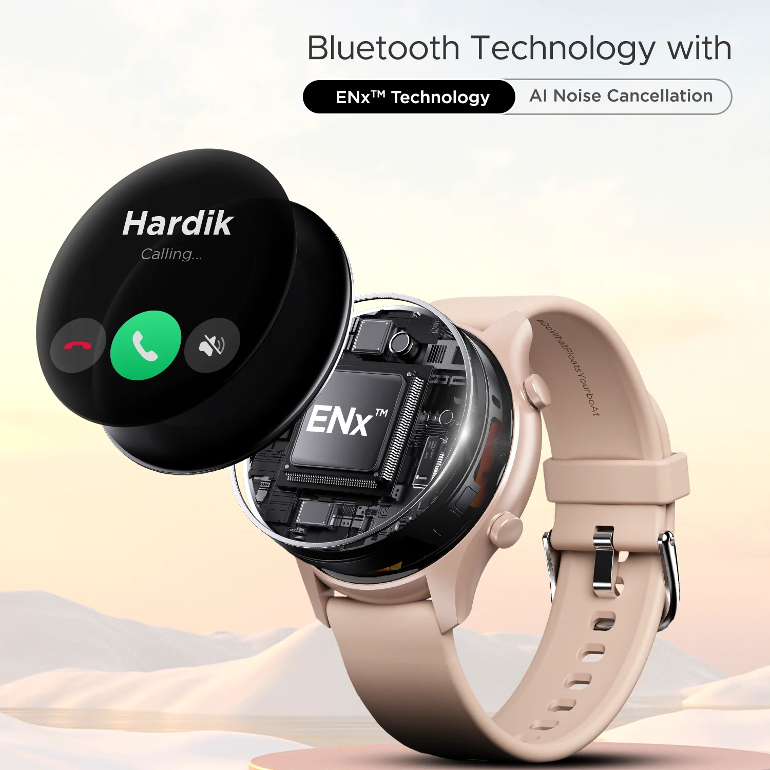 boAt Lunar Connect Plus | Bluetooth Calling Smartwatch with AI Noise Cancellation, 1.43" (3.63 cm) Round AMOLED Display - Image 11