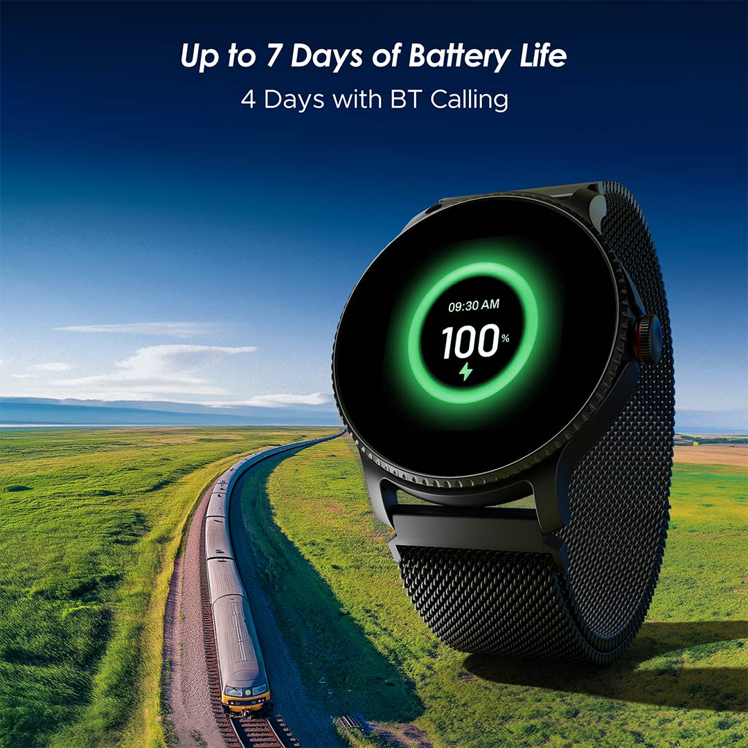 boAt Lunar Discovery | Premium Smartwatch with 1.39" Display, QR Code Hub, 700+ Active Modes, Crest Fitness Challenge - Image 20