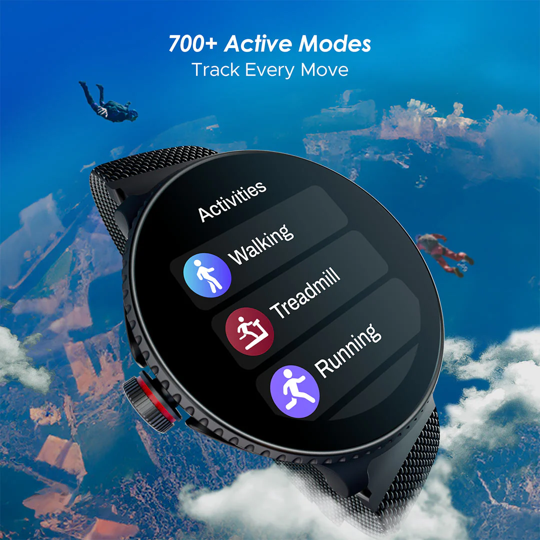 boAt Lunar Discovery | Premium Smartwatch with 1.39" Display, QR Code Hub, 700+ Active Modes, Crest Fitness Challenge - Image 22