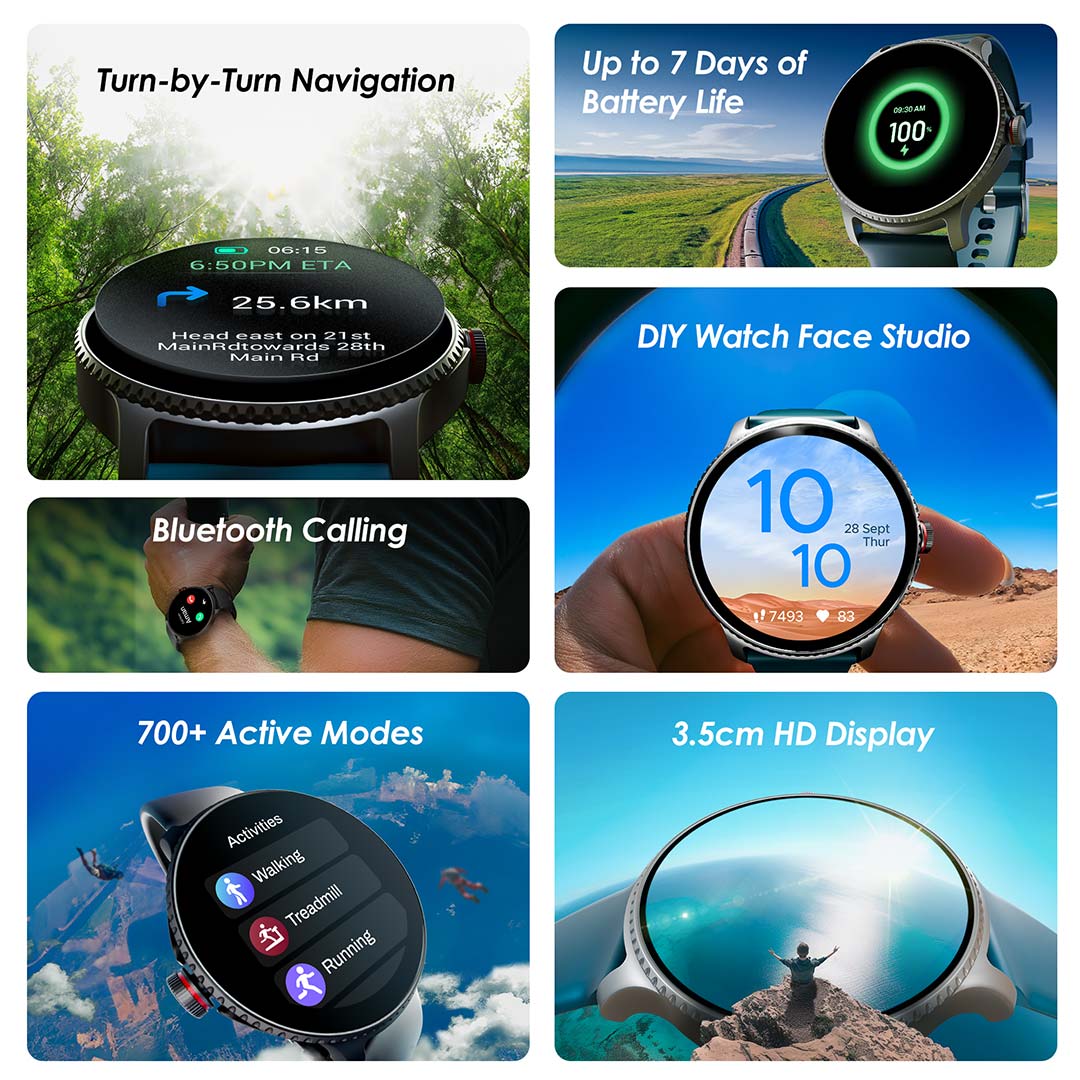 boAt Lunar Discovery | Premium Smartwatch with 1.39" Display, QR Code Hub, 700+ Active Modes, Crest Fitness Challenge - Image 25