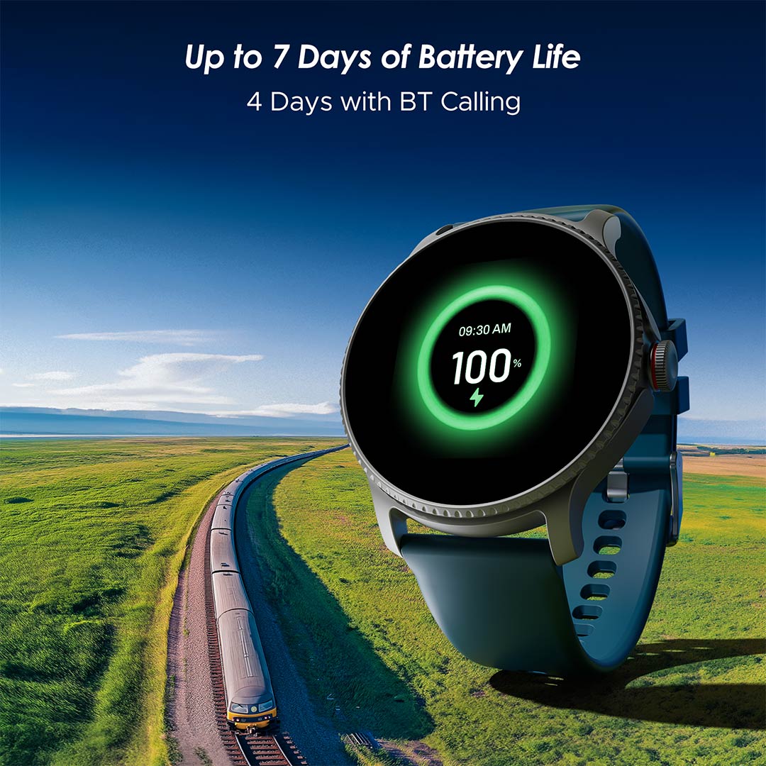 boAt Lunar Discovery | Premium Smartwatch with 1.39" Display, QR Code Hub, 700+ Active Modes, Crest Fitness Challenge - Image 29