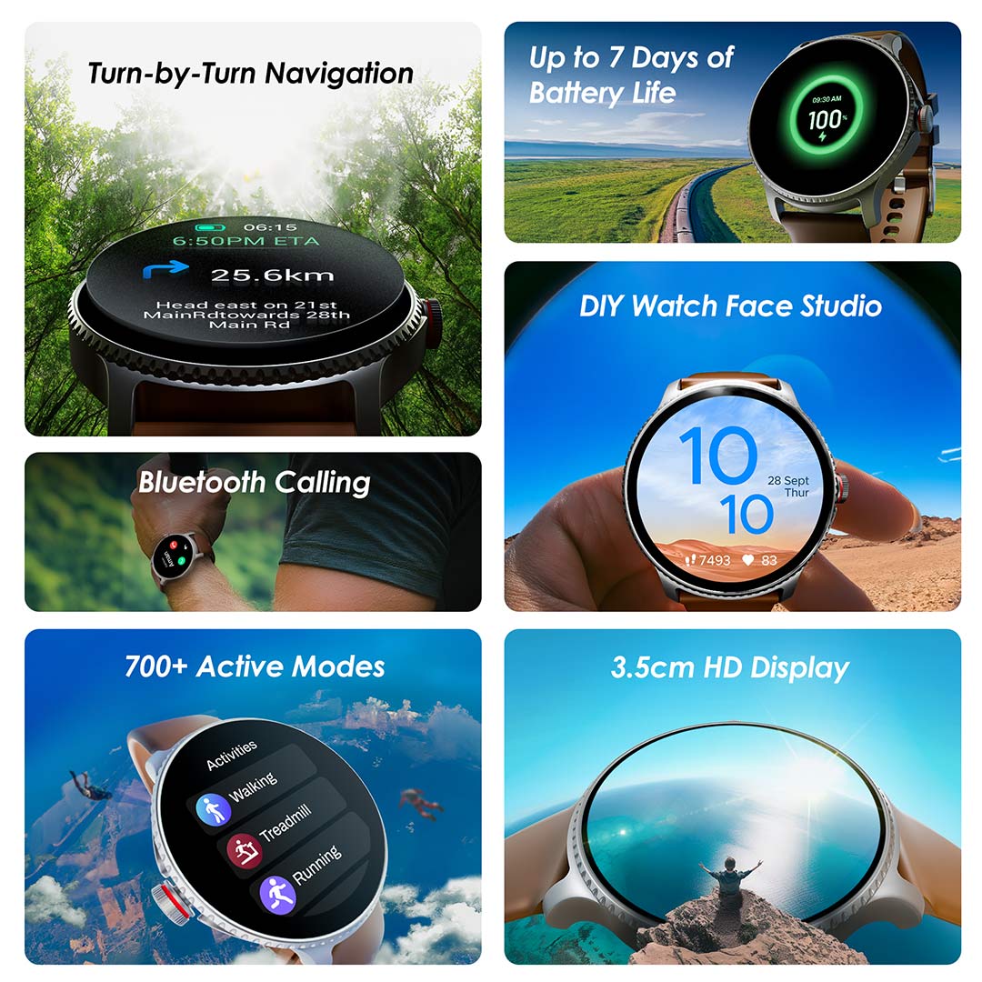 boAt Lunar Discovery | Premium Smartwatch with 1.39" Display, QR Code Hub, 700+ Active Modes, Crest Fitness Challenge - Image 34