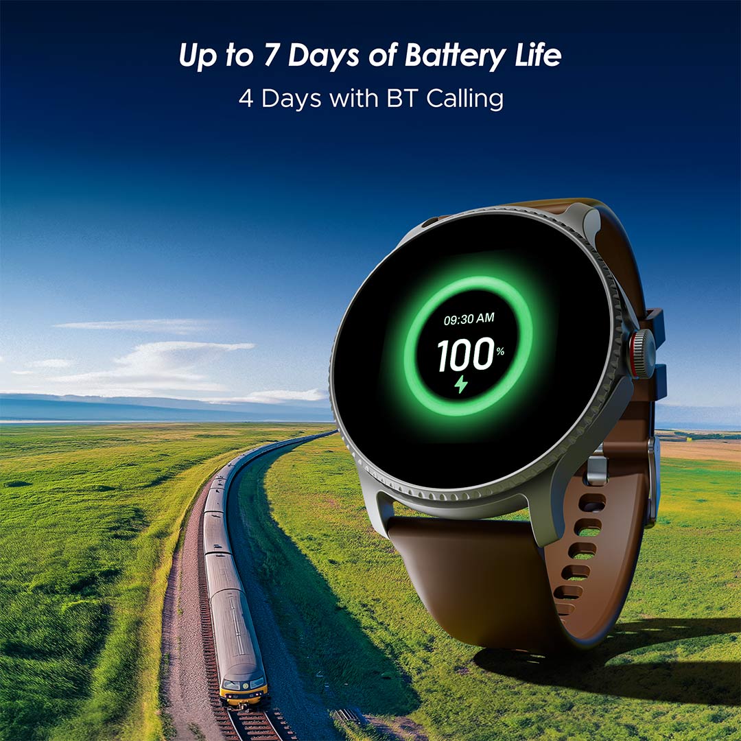 boAt Lunar Discovery | Premium Smartwatch with 1.39" Display, QR Code Hub, 700+ Active Modes, Crest Fitness Challenge - Image 38