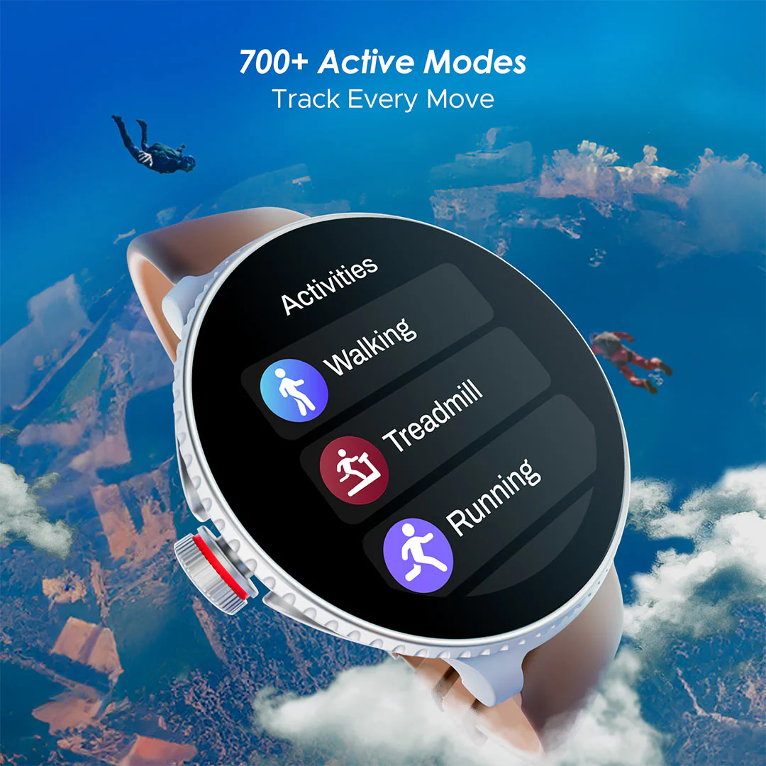 boAt Lunar Discovery | Premium Smartwatch with 1.39" Display, QR Code Hub, 700+ Active Modes, Crest Fitness Challenge - Image 40