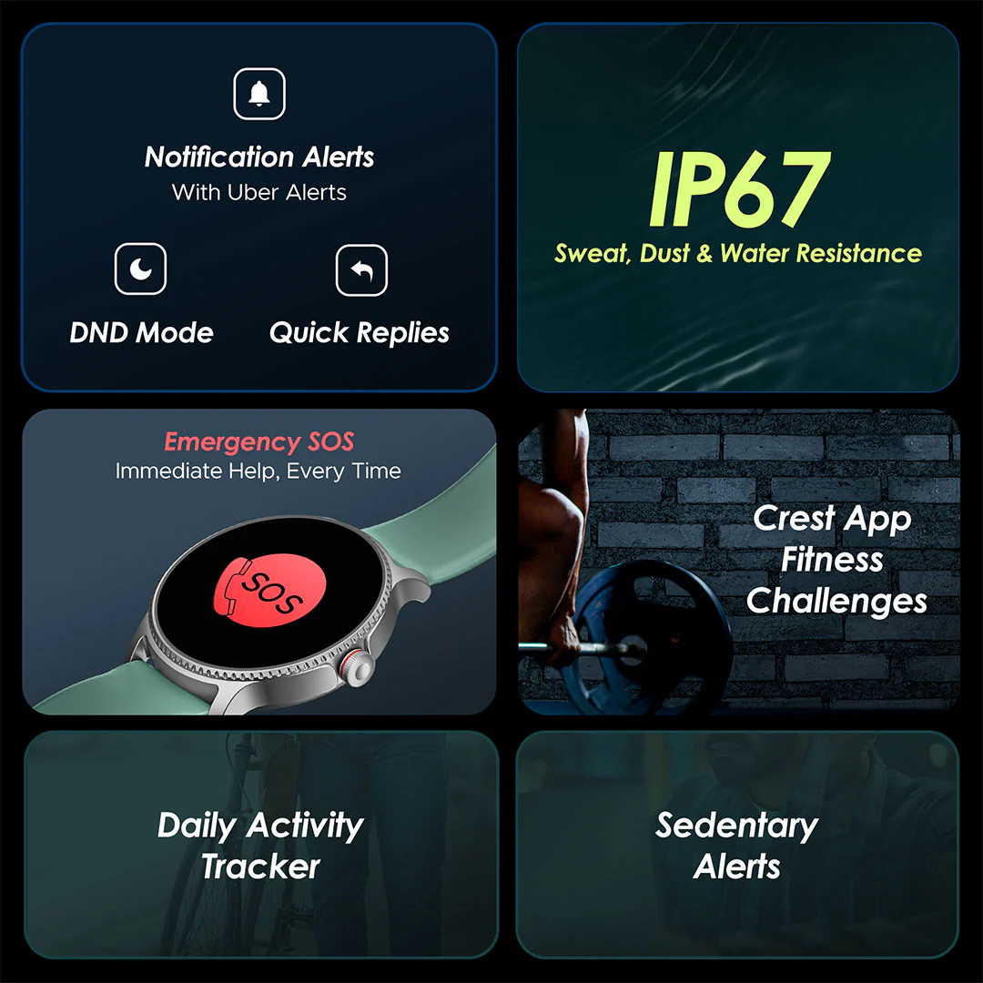 boAt Lunar Discovery | Premium Smartwatch with 1.39" Display, QR Code Hub, 700+ Active Modes, Crest Fitness Challenge - Image 50
