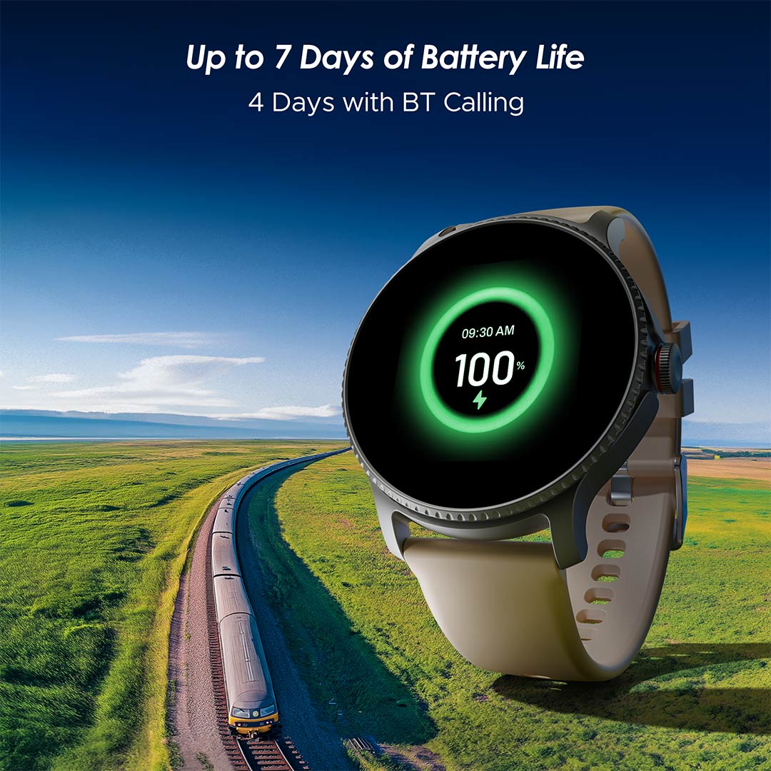 boAt Lunar Discovery | Premium Smartwatch with 1.39" Display, QR Code Hub, 700+ Active Modes, Crest Fitness Challenge - Image 56