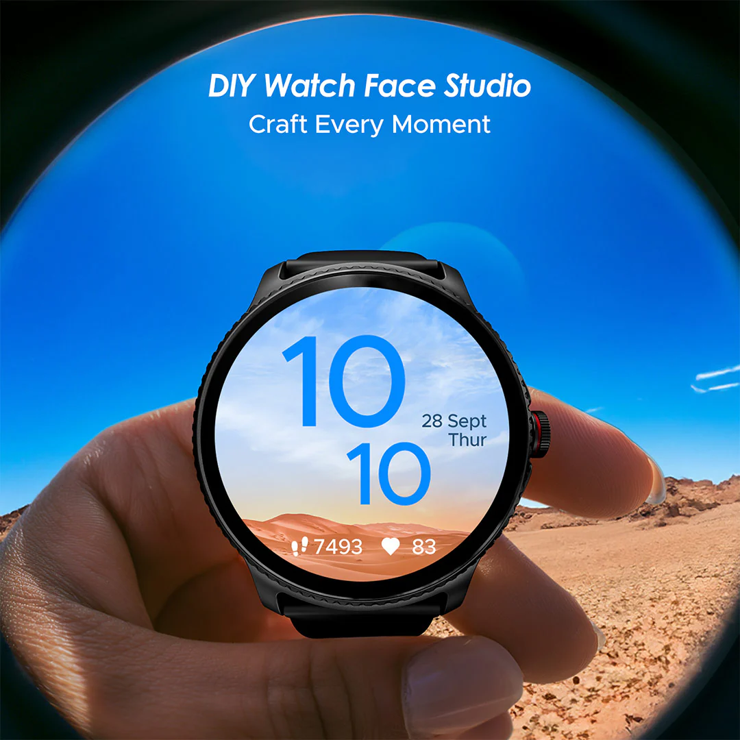 boAt Lunar Discovery | Premium Smartwatch with 1.39" Display, QR Code Hub, 700+ Active Modes, Crest Fitness Challenge - Image 8