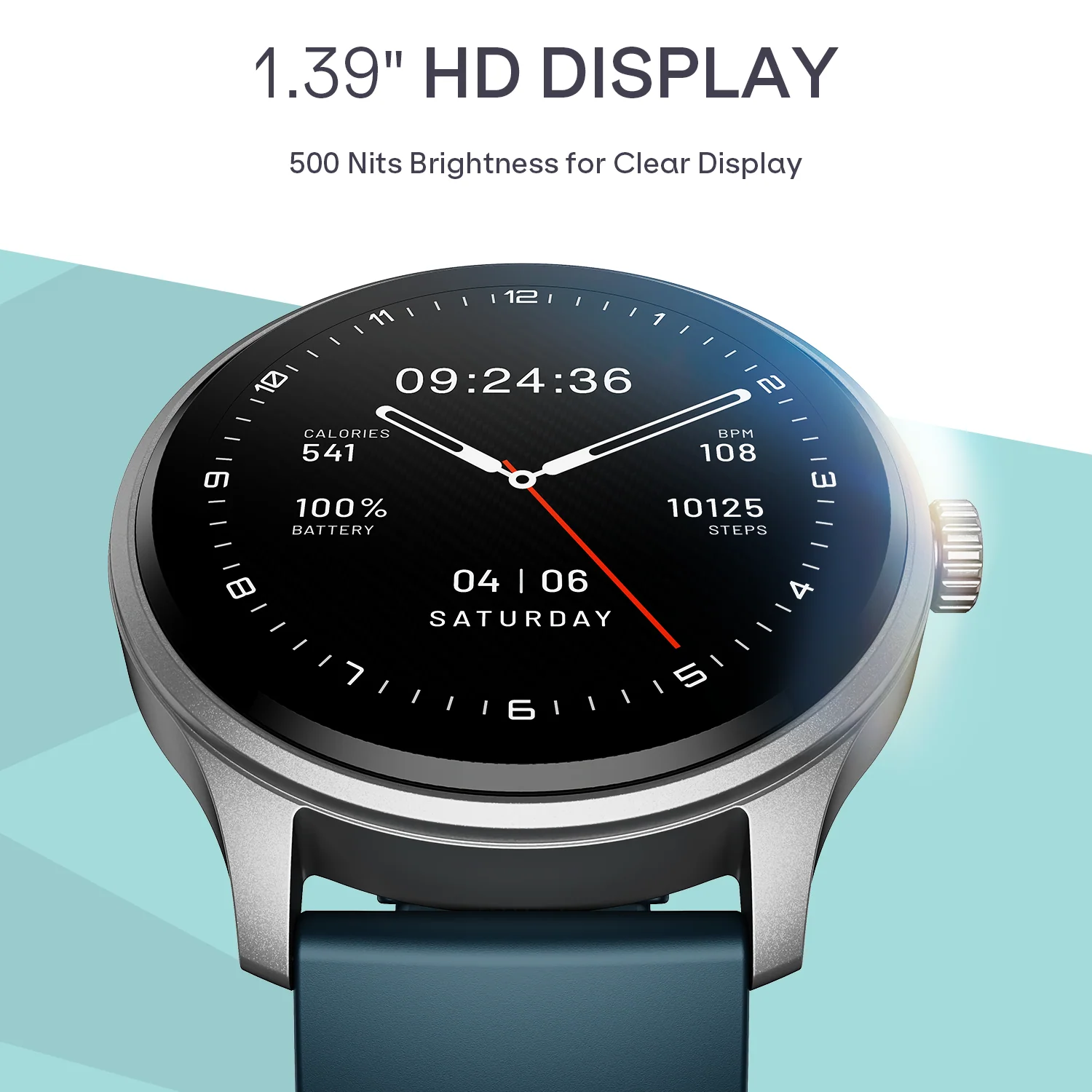 boAt Lunar Discovery Neo | Smartwatch with 1.39" HD Display, 2.5D Animated Watch Faces & Advanced BT Calling - Image 34