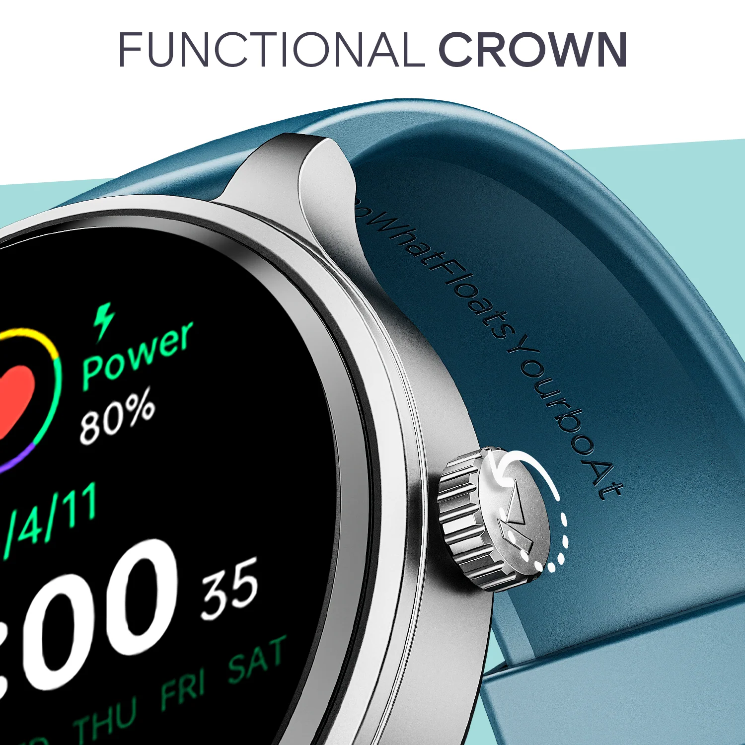 boAt Lunar Discovery Neo | Smartwatch with 1.39" HD Display, 2.5D Animated Watch Faces & Advanced BT Calling - Image 35