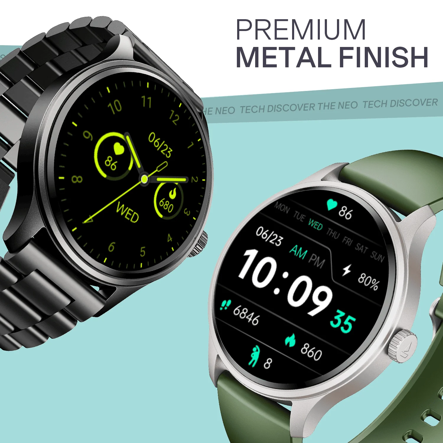 boAt Lunar Discovery Neo | Smartwatch with 1.39" HD Display, 2.5D Animated Watch Faces & Advanced BT Calling - Image 4