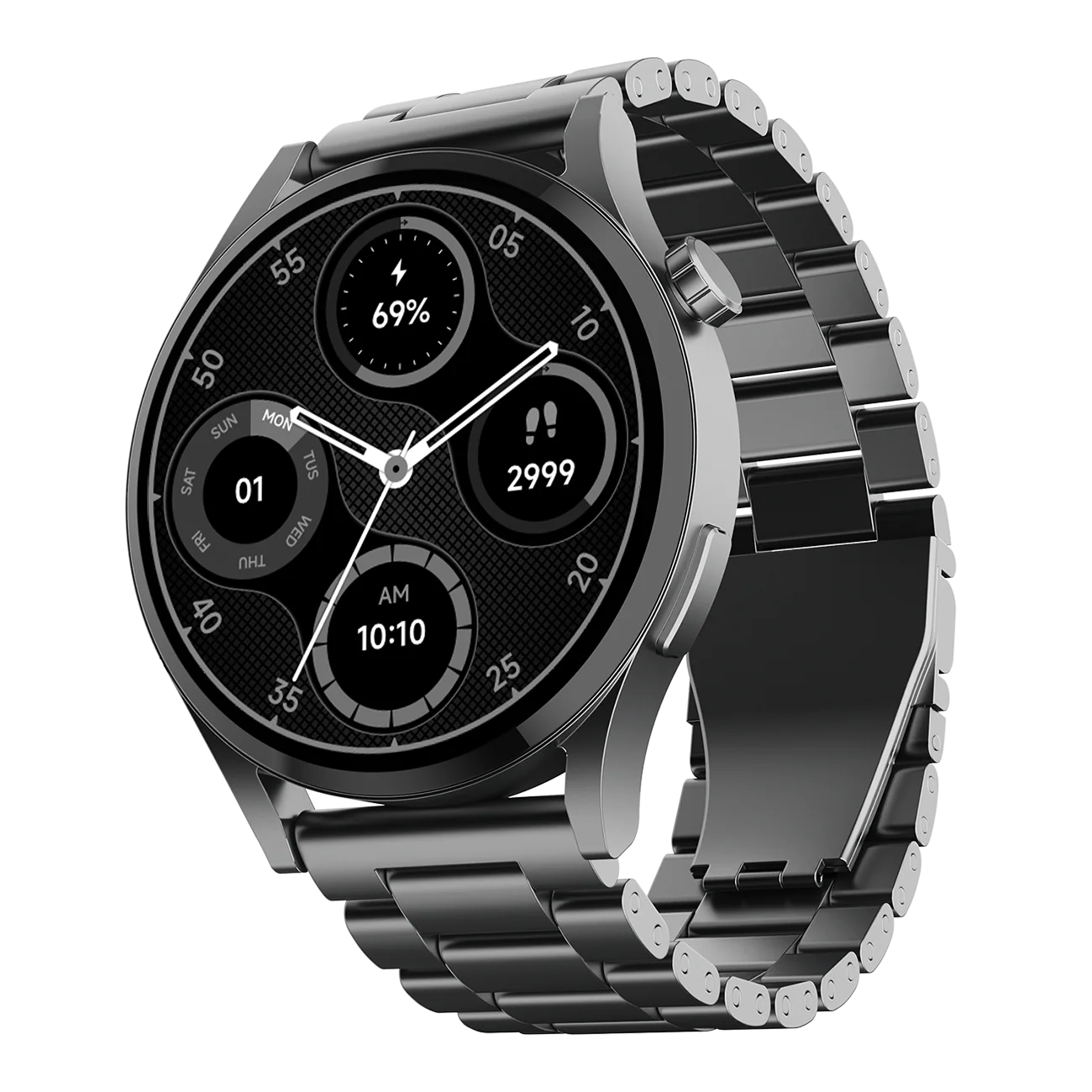 boAt Lunar Embrace | Smartwatch with 1.51" (3.83 cms) round AMOLED Display, Functional Crown, 100+ Sports Modes, IP68 rating - Image 12