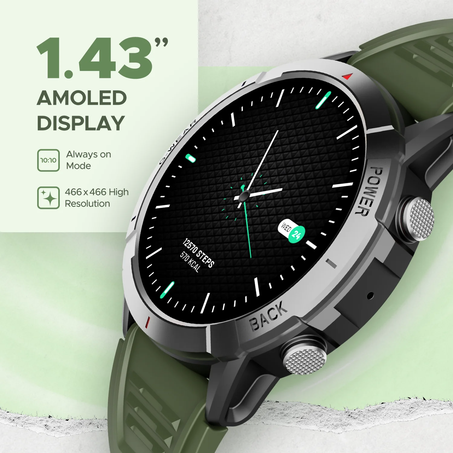 boAt Lunar Fit | BT Calling Smartwatch with 1.43" (3.63cm) AMOLED Display, HR, SpO2, & Stress Monitoring, Multiple Sports Mode - Image 13