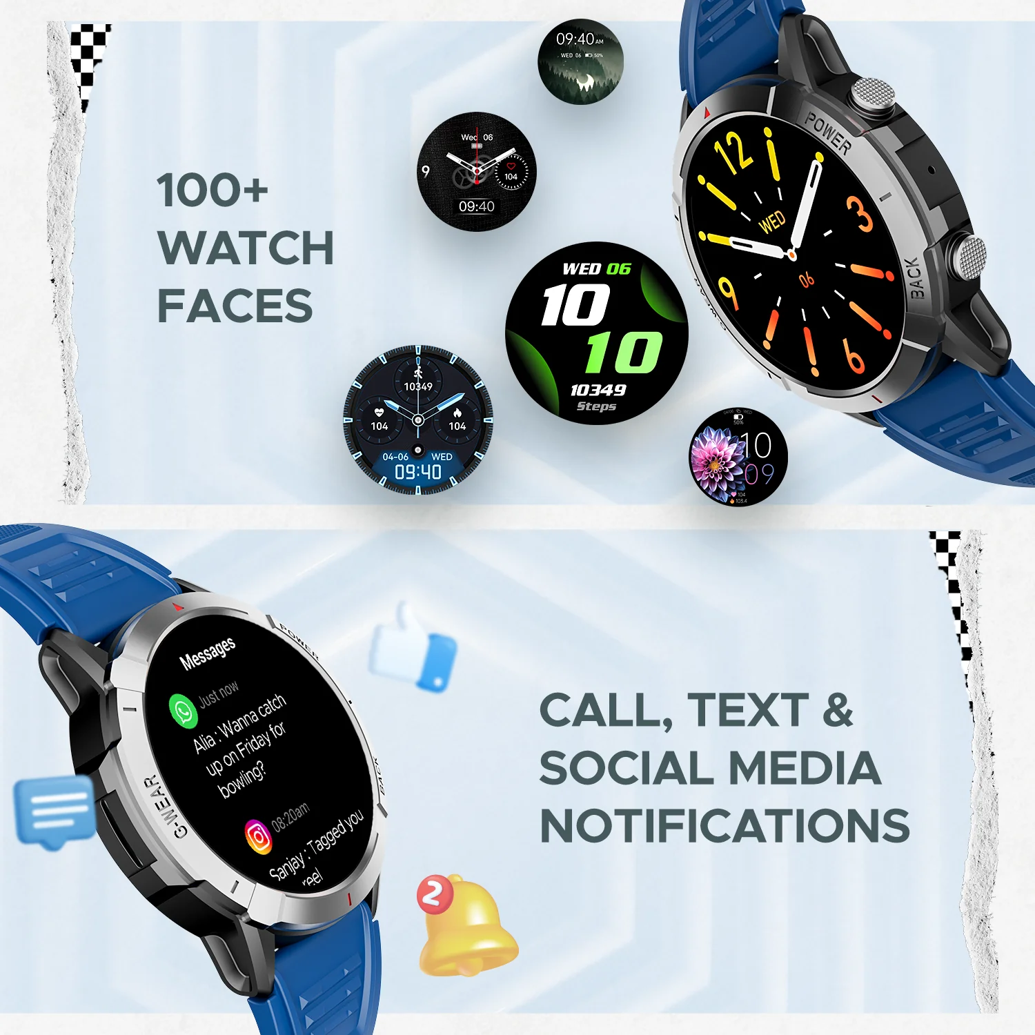 boAt Lunar Fit | BT Calling Smartwatch with 1.43" (3.63cm) AMOLED Display, HR, SpO2, & Stress Monitoring, Multiple Sports Mode - Image 14