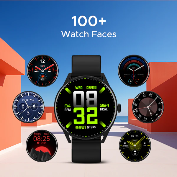 boAt Lunar Link | Smartwatch with 1.4" (3.55 cms) Round TFT Display, 100+ Sports modes, SpO2 & Sleep Monitoring - Image 10