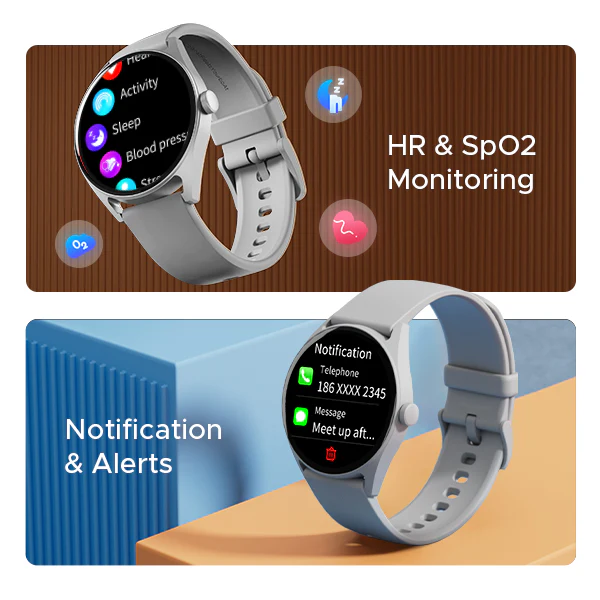 boAt Lunar Link | Smartwatch with 1.4" (3.55 cms) Round TFT Display, 100+ Sports modes, SpO2 & Sleep Monitoring - Image 16