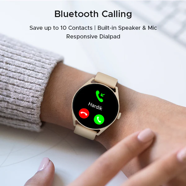 boAt Lunar Link | Smartwatch with 1.4" (3.55 cms) Round TFT Display, 100+ Sports modes, SpO2 & Sleep Monitoring - Image 20