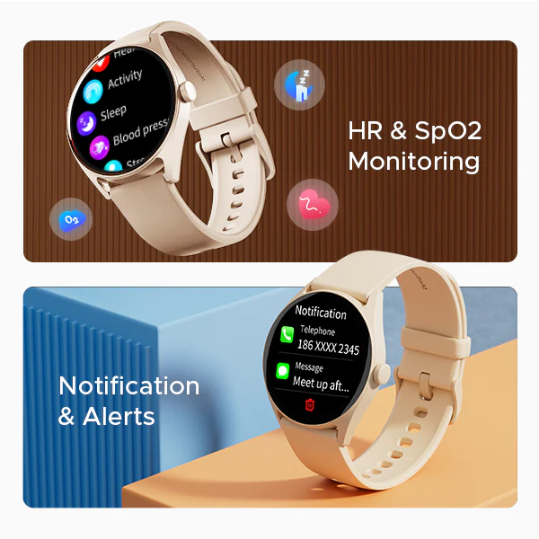 boAt Lunar Link | Smartwatch with 1.4" (3.55 cms) Round TFT Display, 100+ Sports modes, SpO2 & Sleep Monitoring - Image 21