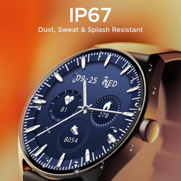 boAt Lunar Link | Smartwatch with 1.4" (3.55 cms) Round TFT Display, 100+ Sports modes, SpO2 & Sleep Monitoring - Image 6