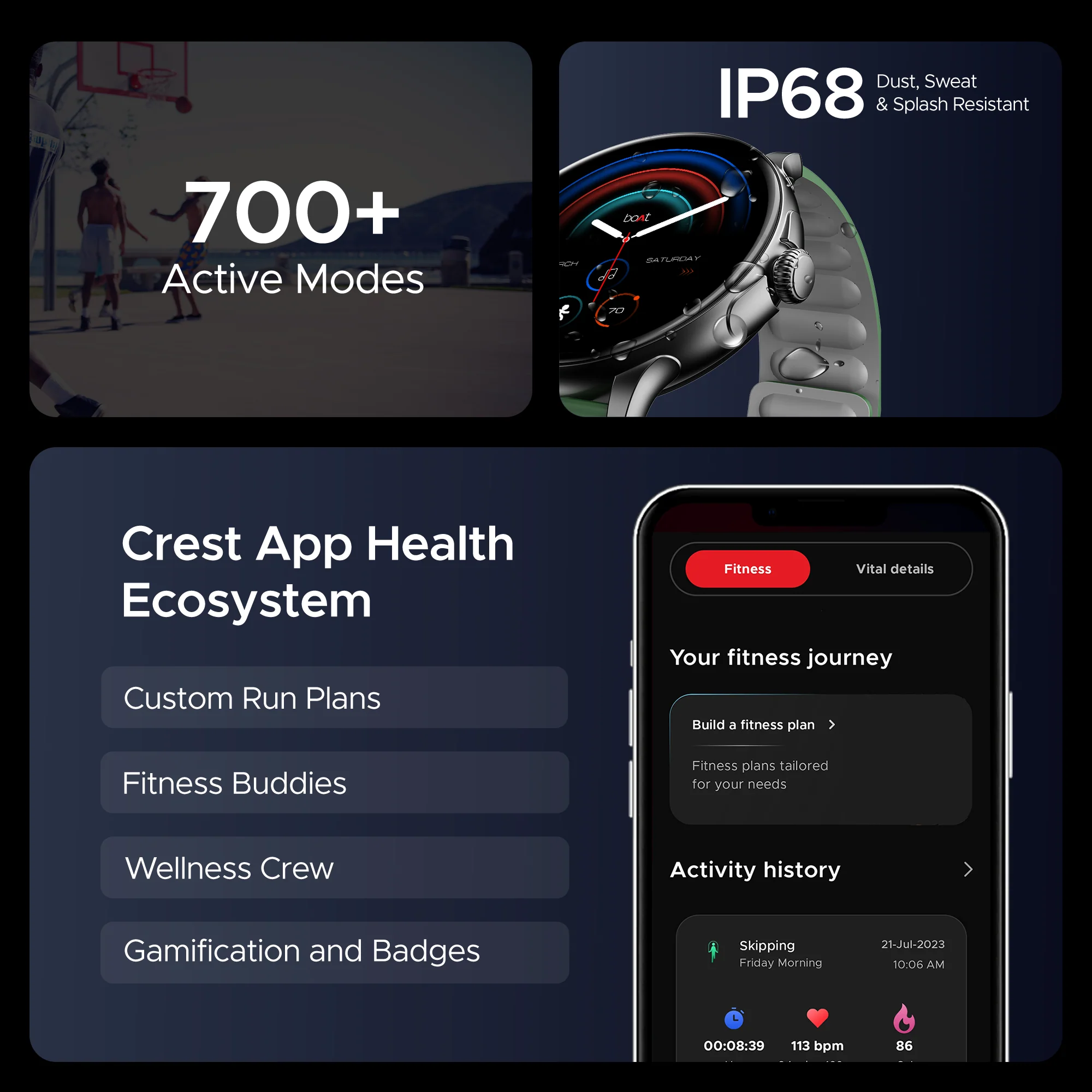 boAt Lunar Oasis | Smartwatch with 1.43" AMOLED Display, Turn-By-Turn Navigation, Dynamic User Interface, QR Tray - Image 25