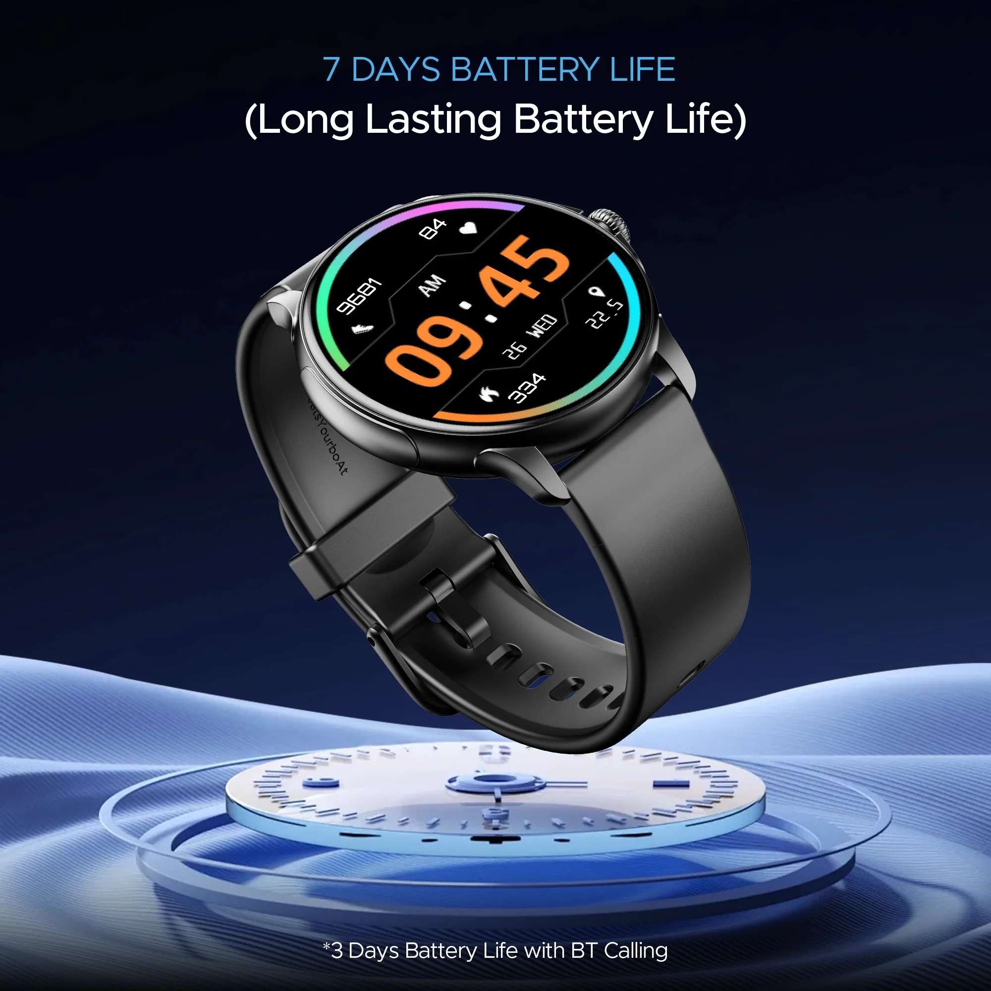 boAt Lunar Oasis | Smartwatch with 1.43" AMOLED Display, Turn-By-Turn Navigation, Dynamic User Interface, QR Tray - Image 28
