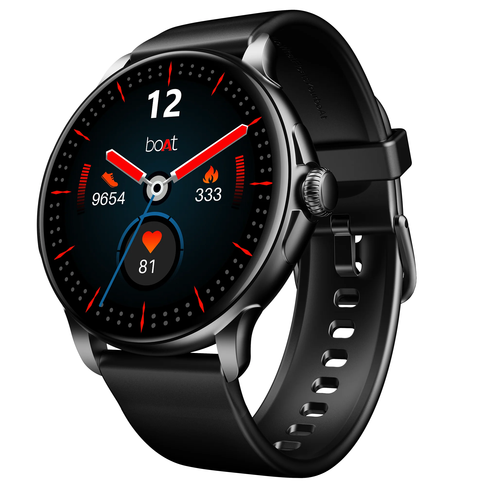 boAt Lunar Oasis | Smartwatch with 1.43" AMOLED Display, Turn-By-Turn Navigation, Dynamic User Interface, QR Tray - Image 3
