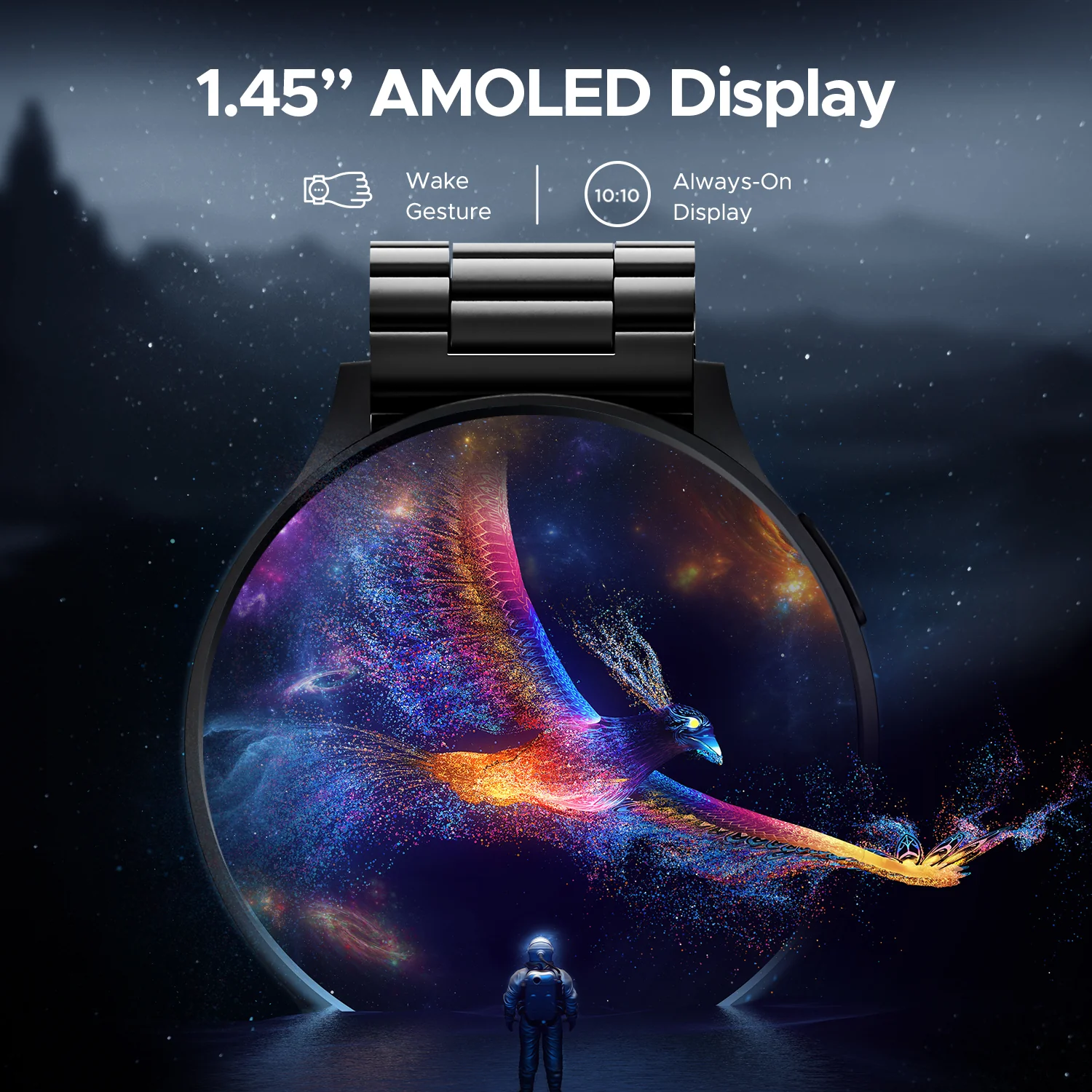 boAt Lunar Orb | Smartwatch with 1.45" (3.68cm) Amoled Display, BT Calling,  Crest+ OS, Watch Face Studio - Image 13