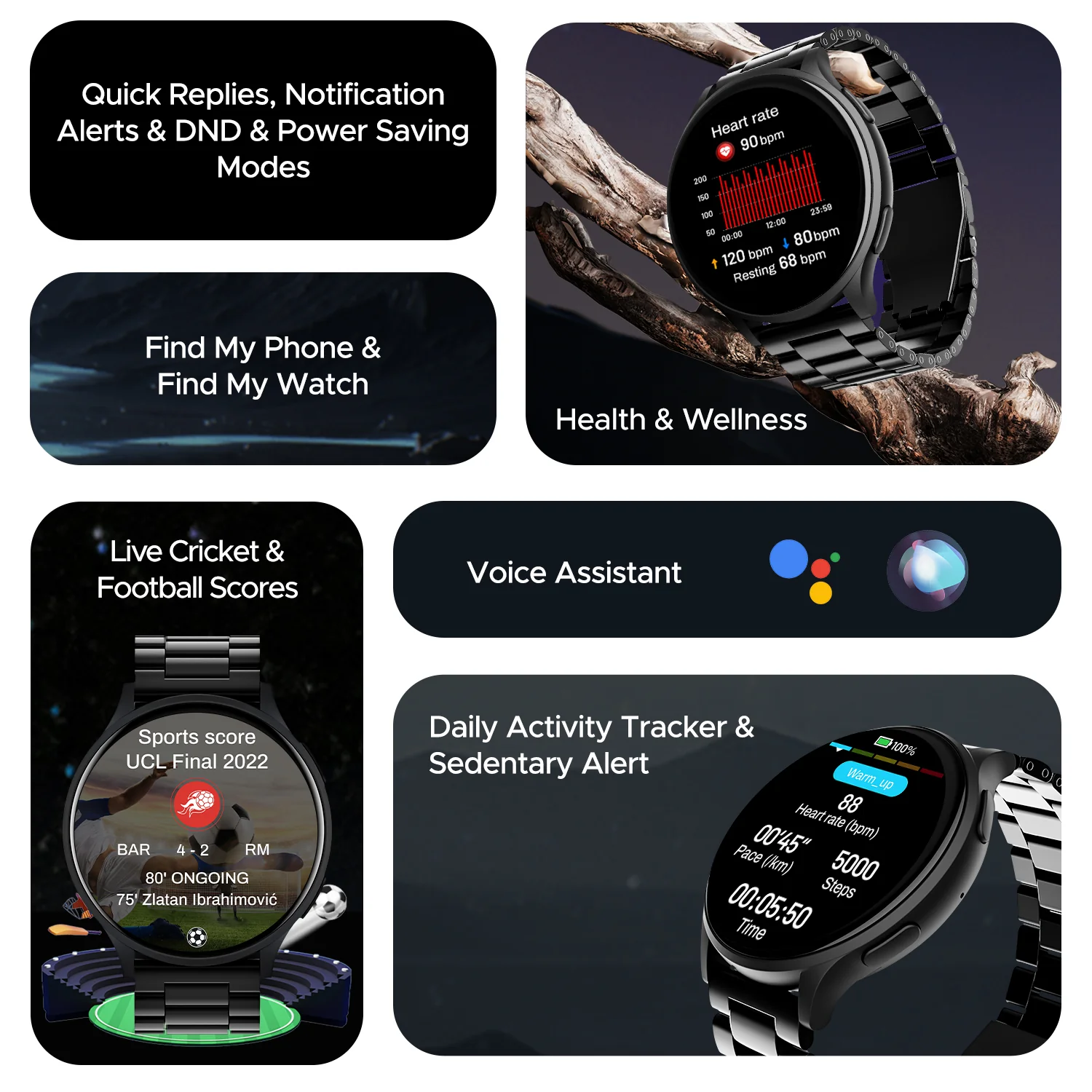 boAt Lunar Orb | Smartwatch with 1.45" (3.68cm) Amoled Display, BT Calling,  Crest+ OS, Watch Face Studio - Image 15