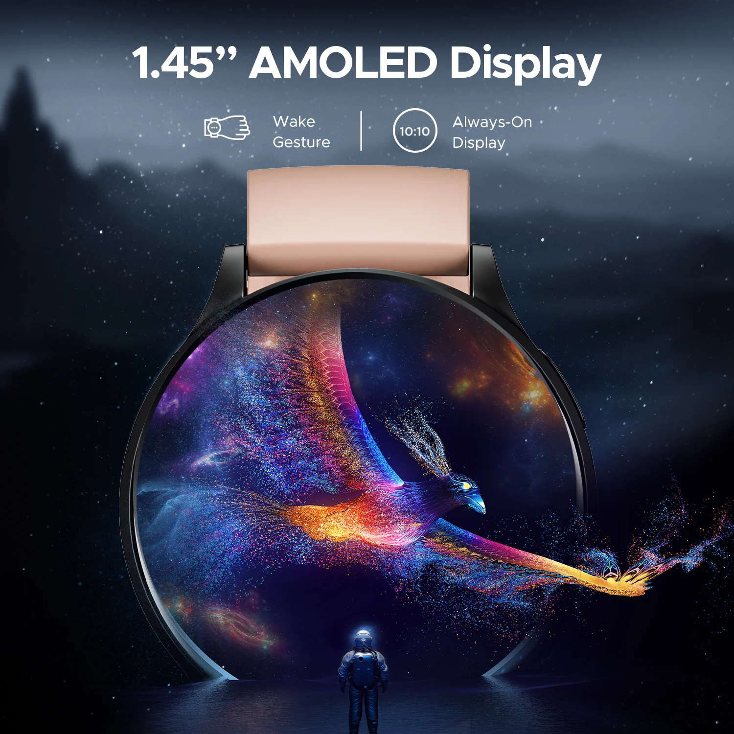 boAt Lunar Orb | Smartwatch with 1.45" (3.68cm) Amoled Display, BT Calling,  Crest+ OS, Watch Face Studio - Image 17